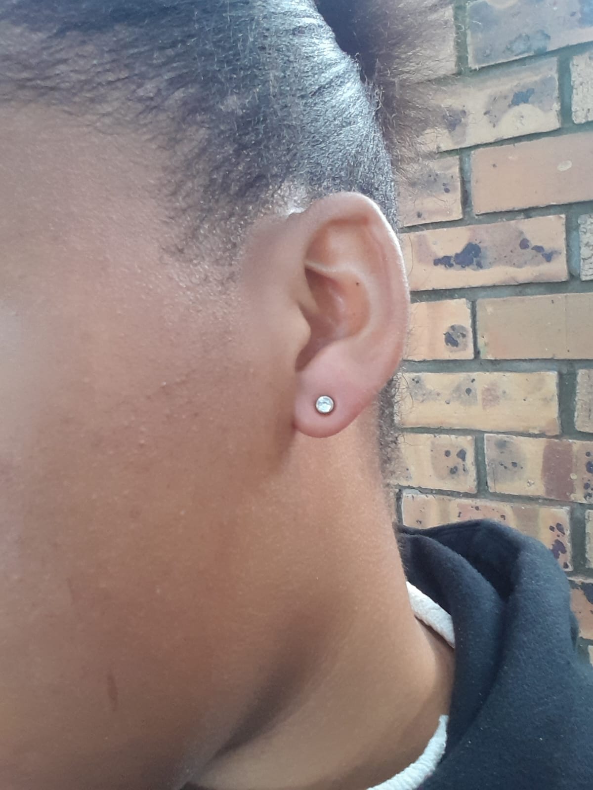 Flat Ear Piercing